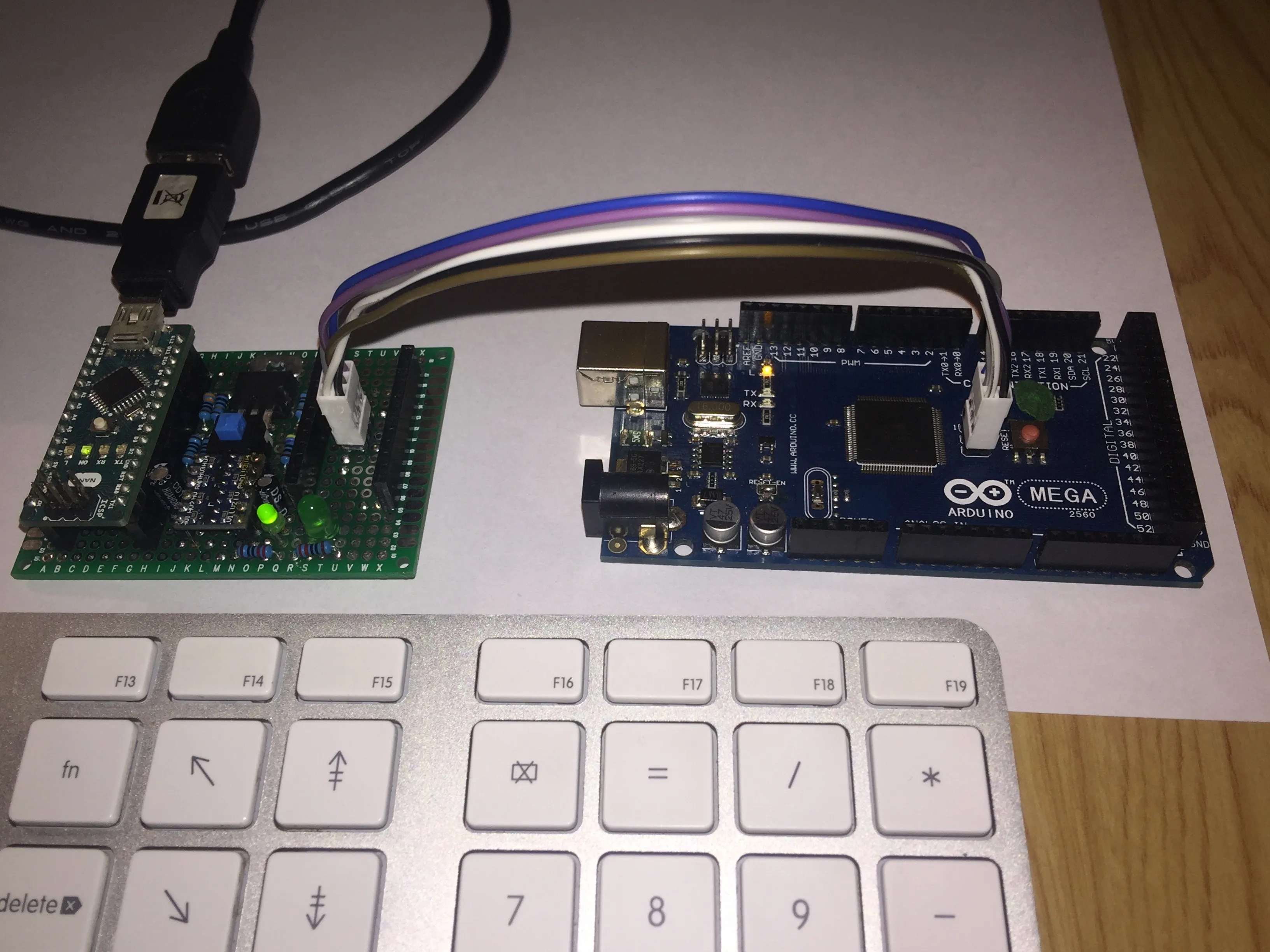 Programming an Arduino with an Arduino, using the Arduino IDE. Did we mention Arduino?