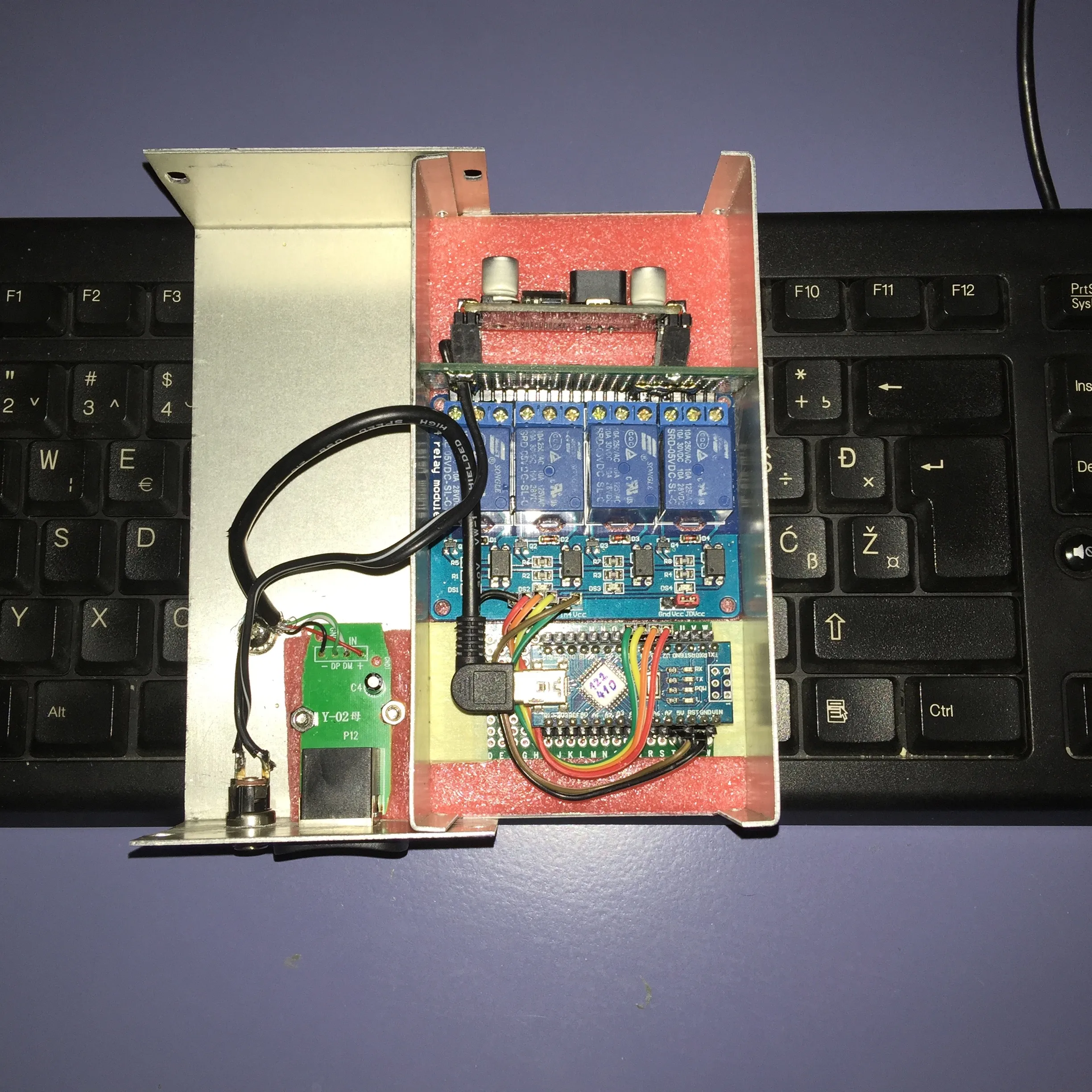 Fan controller (2-speed × 2-channel), assembled