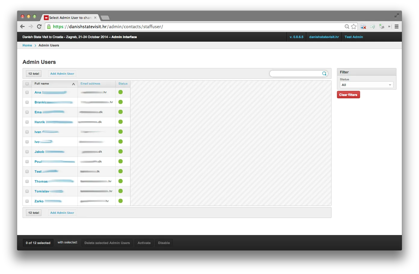 XLSX export — service requests open in Excel, formatted to keep dates, amounts, and statuses readable on arrival