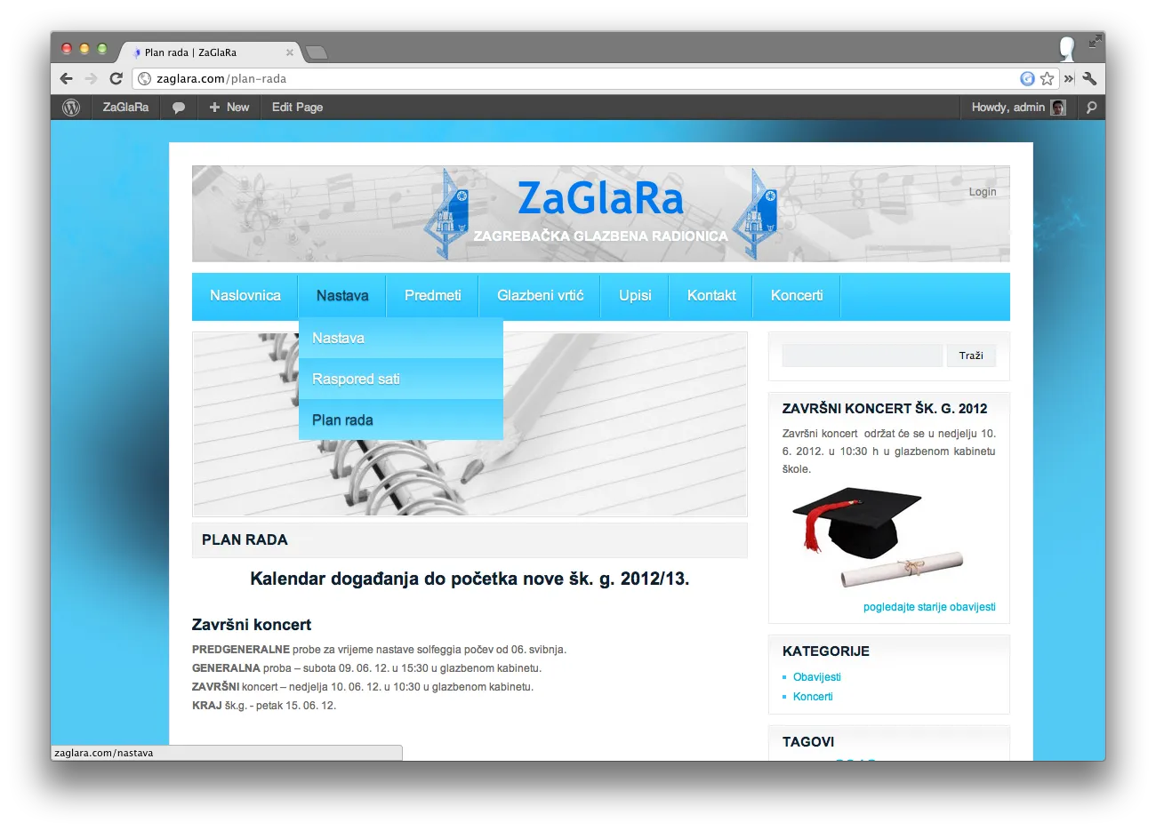Site navigation